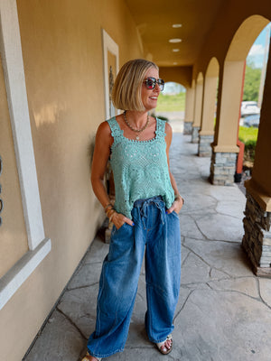 Shoreline Jade Crochet