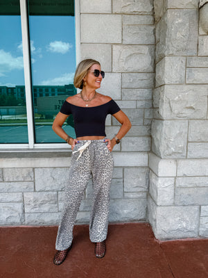 Leo Leopard Pants