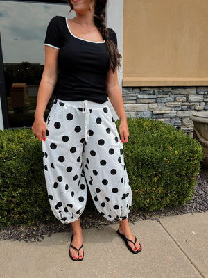 Dotty Balloon Pants