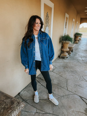 Love & Denim Button Up