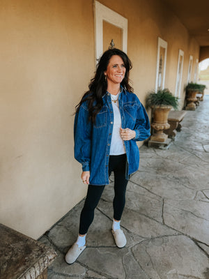 Love & Denim Button Up