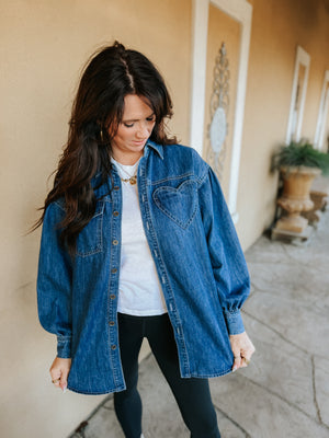 Love & Denim Button Up