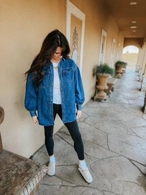Love & Denim Button Up