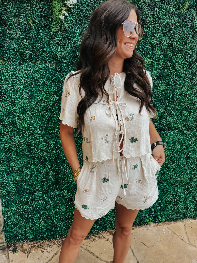 Jane Floral Top