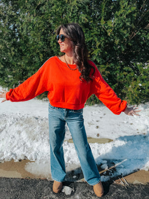 Crimson Tie Sweatshirt