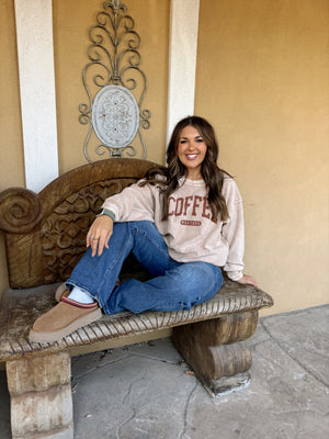 Coffee Weather Latte Sweatshirt