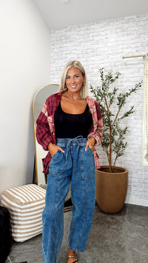 Mama Rands Denim Barrel Jeans