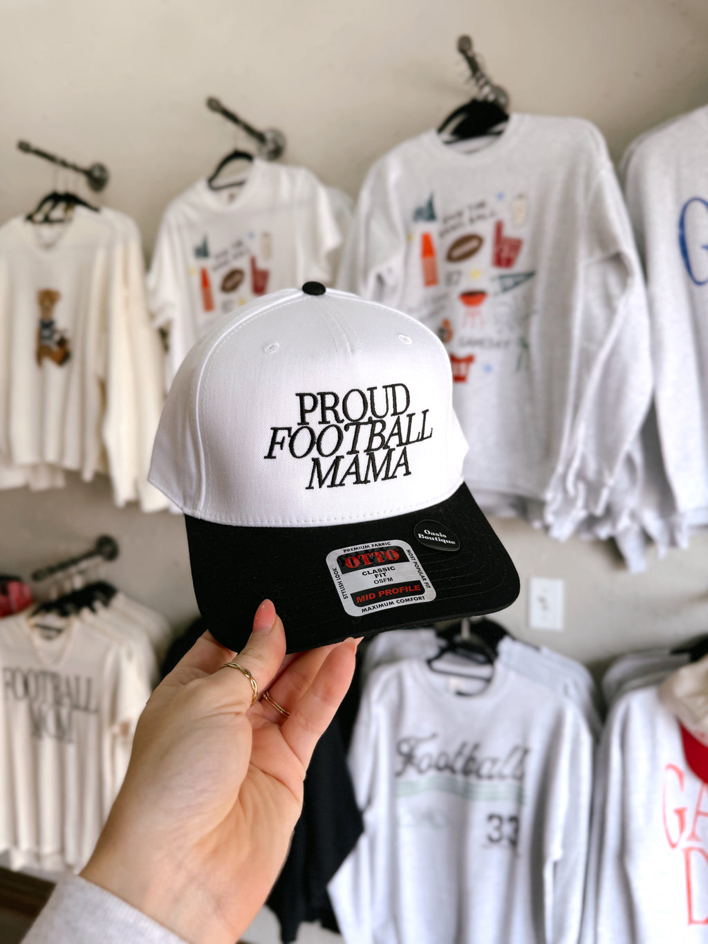 Proud Football Mama Trucker